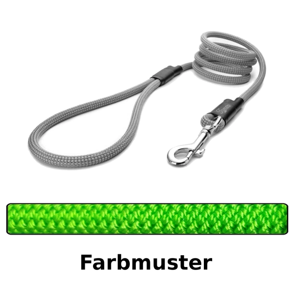 klassische Hundeleine - M - 145cm - grün